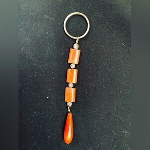AVENTURINE CRYSTAL KEYCHAIN